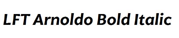 LFT Arnoldo Bold Italic
