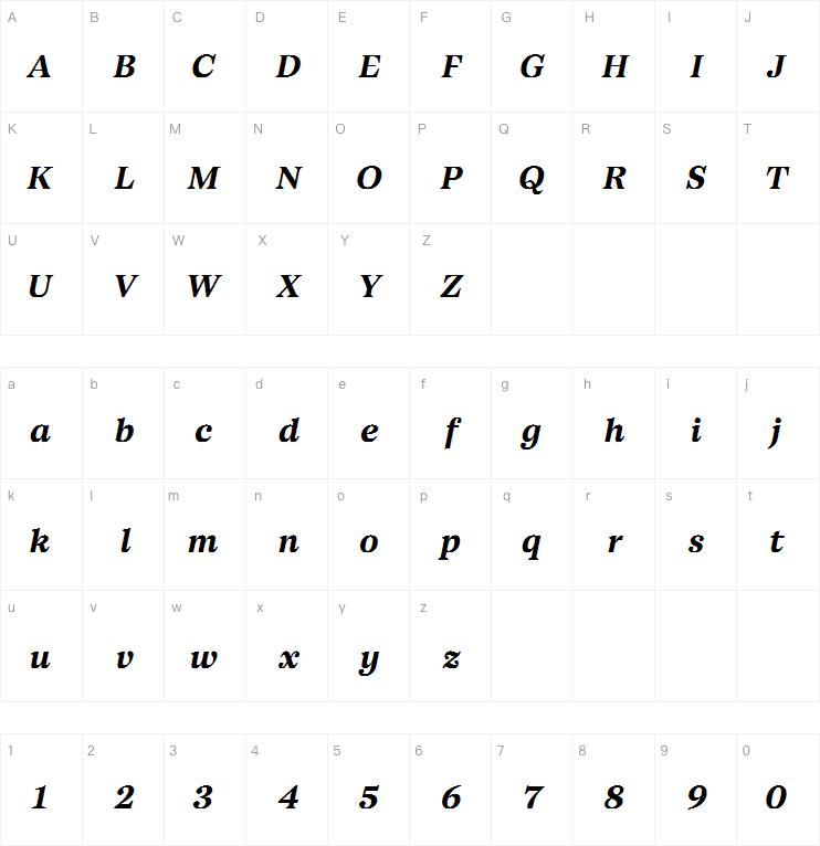 Cotford Text Bold Italic