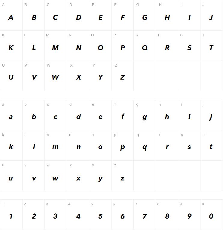 Avenir Next World Bold Italic