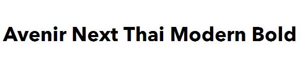 Avenir Next Thai Modern Bold