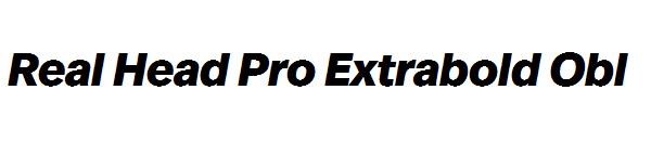 Real Head Pro Extrabold Obl