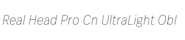 Real Head Pro Cn UltraLight Obl