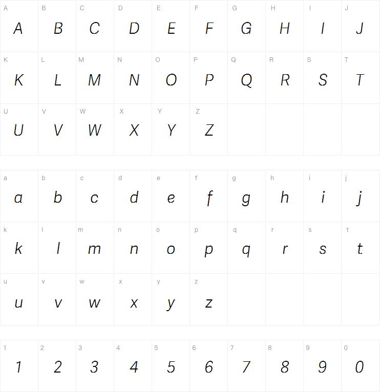 Adelle Sans ARM Light Italic