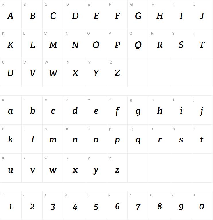 Adelle CYR Semibold Italic