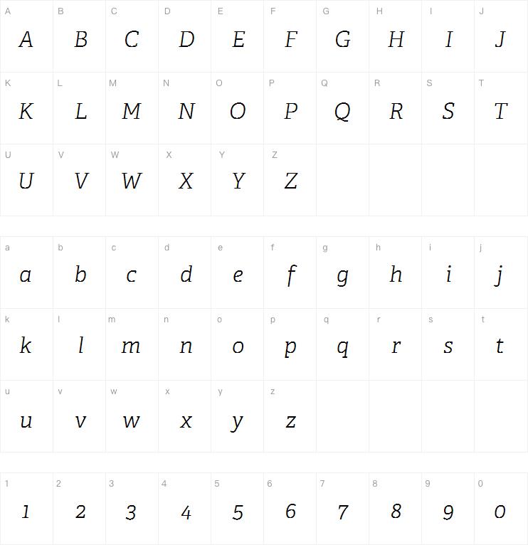 Adelle GRK Light Italic