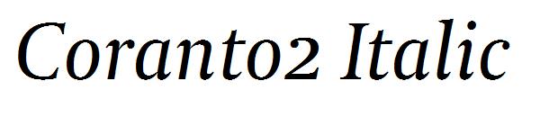 Coranto2 Italic