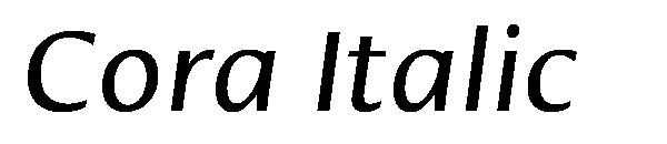 Cora Italic