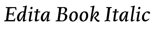 Edita Book Italic