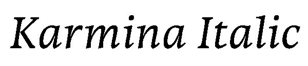 Karmina Italic