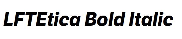LFTEtica Bold Italic