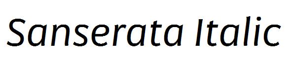 Sanserata Italic