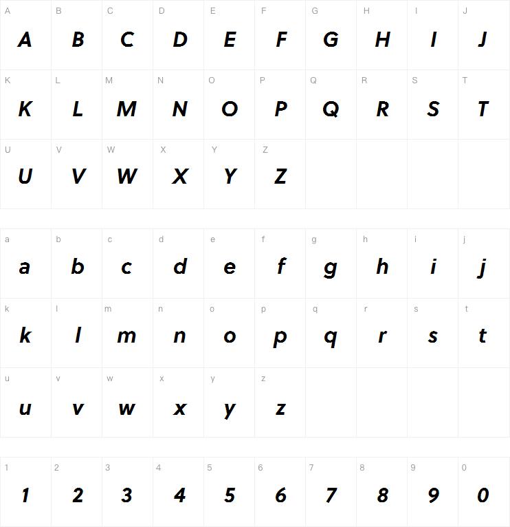 Soleil Bold Italic