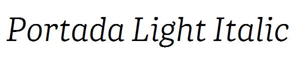 Portada Light Italic