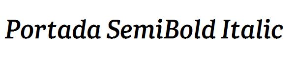 Portada SemiBold Italic