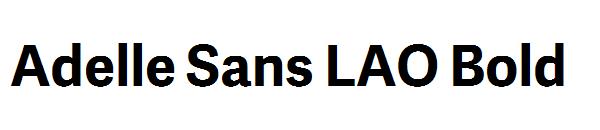 Adelle Sans LAO Bold