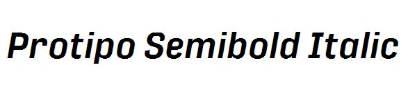 Protipo Semibold Italic