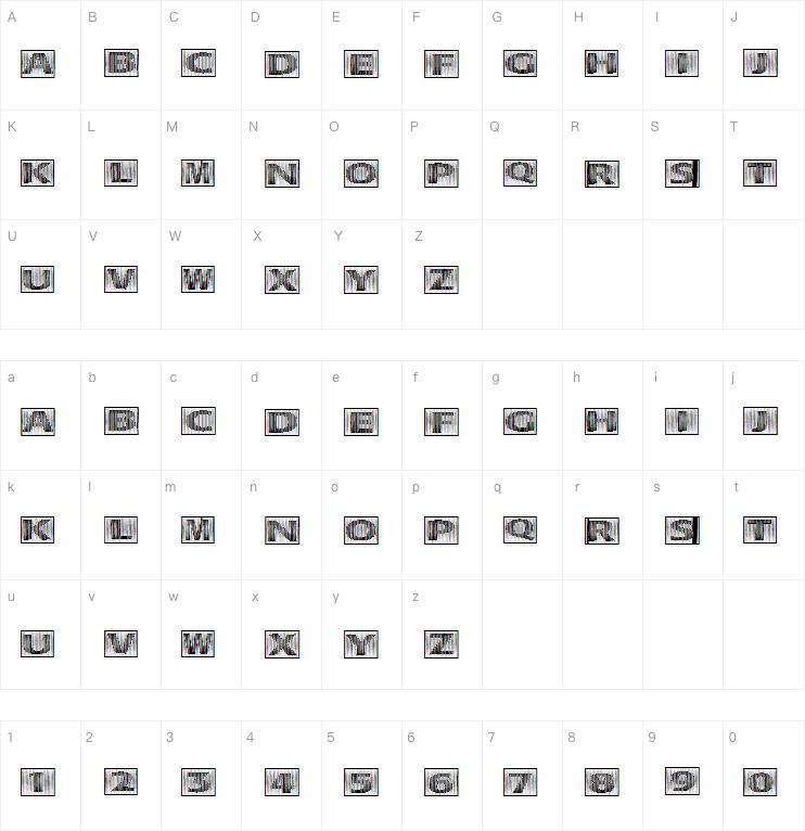 101! BarCode 'Bet字体