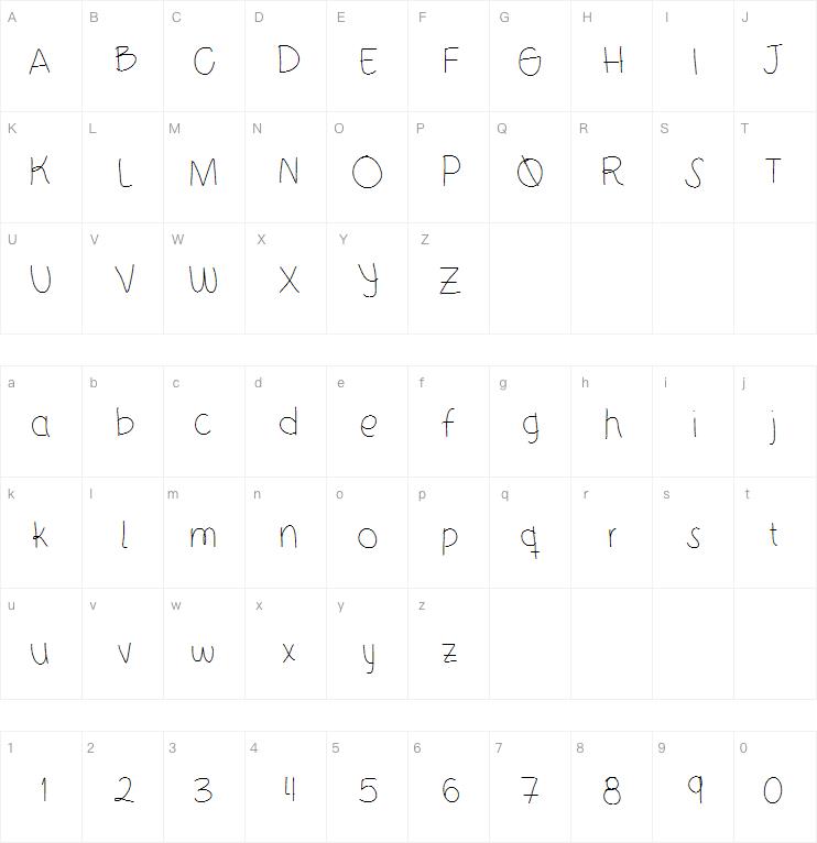 21stCenturyJuliet字体