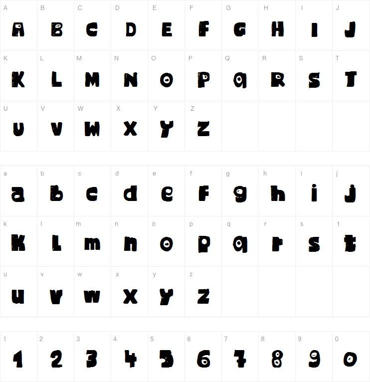 3 Snopes字体