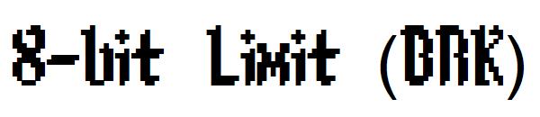8-bit Limit (BRK)字体