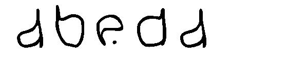 abeda字体