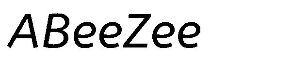 ABeeZee字体