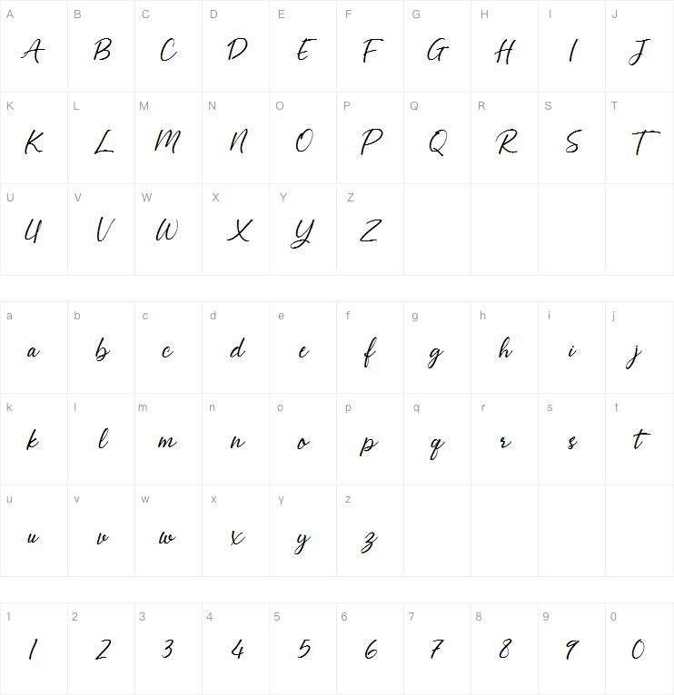 Abellaice字体