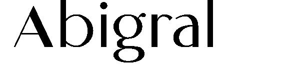 Abigral字体