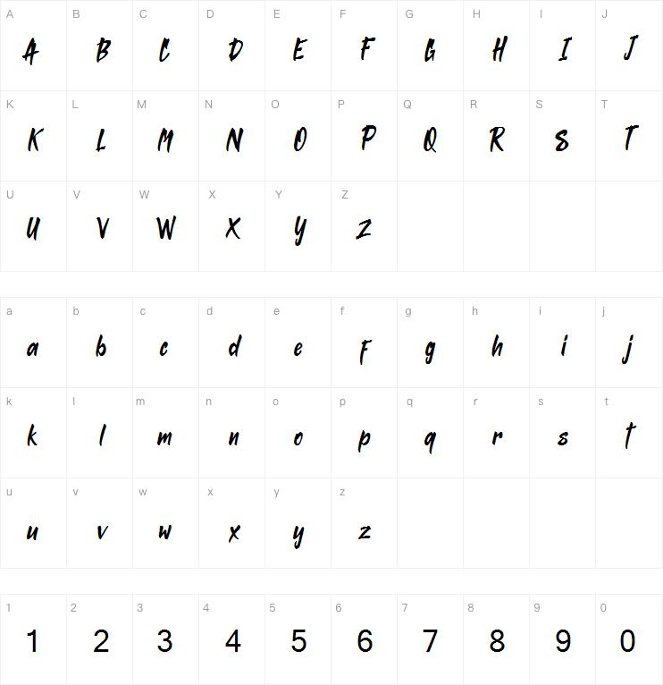ABIMO字体