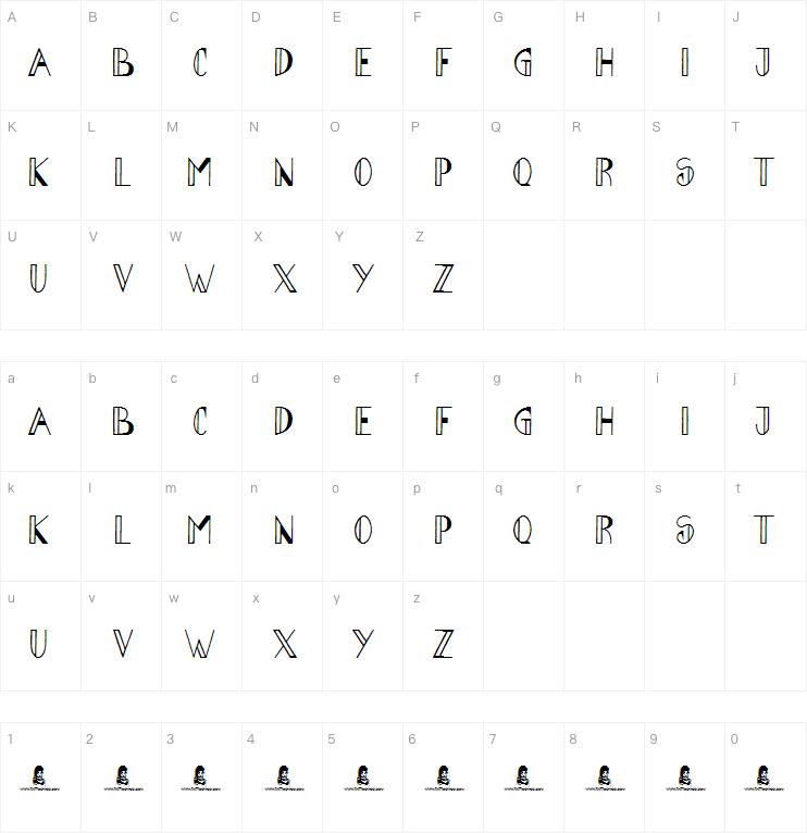 Abraham Heights字体