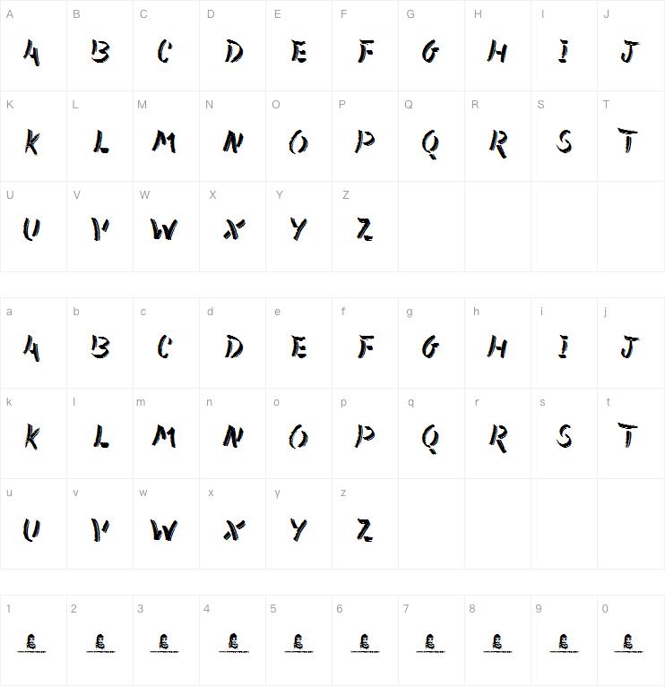Abreviater字体