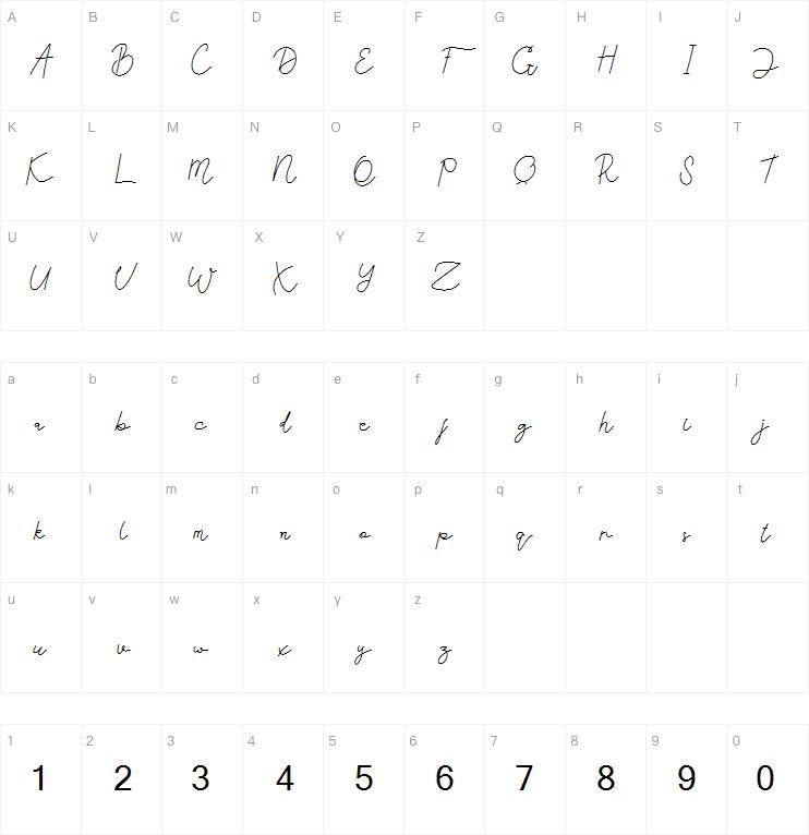 Acilla Tristan字体