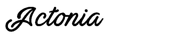 Actonia字体