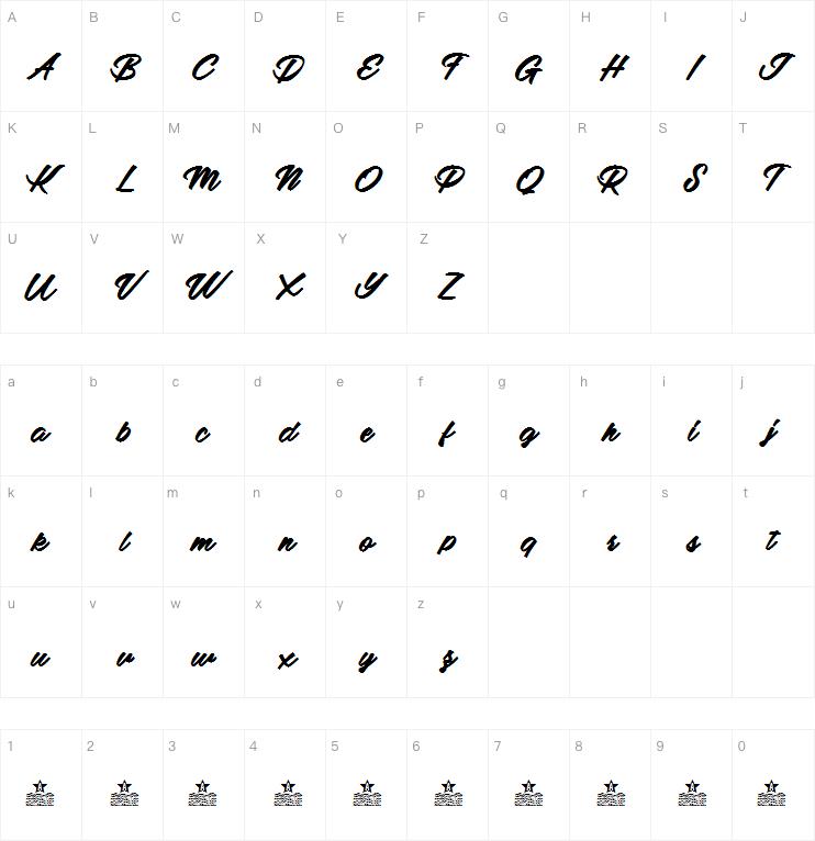Adalgisa字体