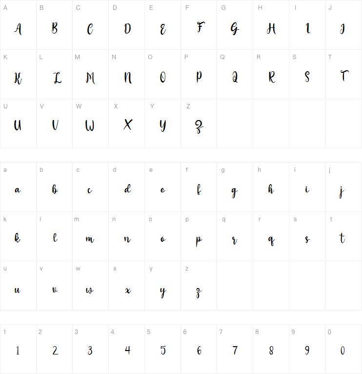 adela字体