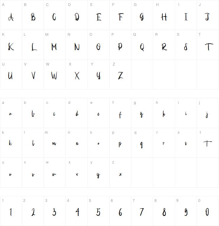 Adhotase字体