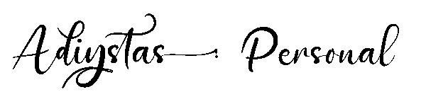 Adiystas Personal