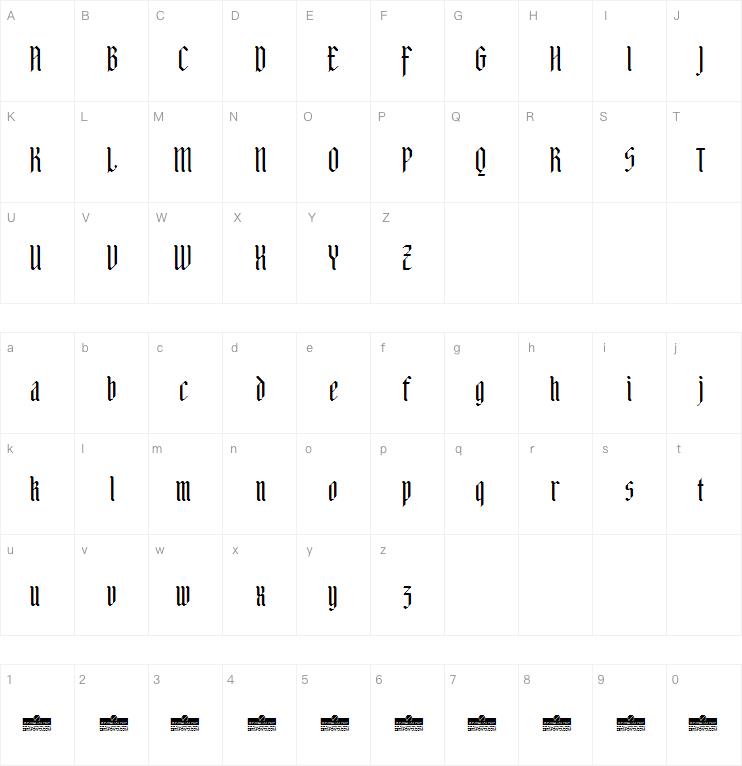 Adlibitum字体