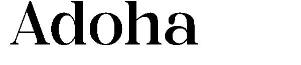 Adoha字体
