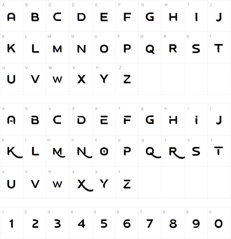 Adoria字体
