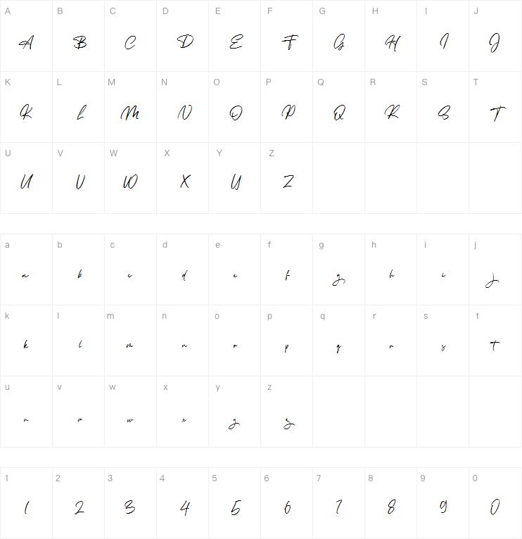 Adritany字体