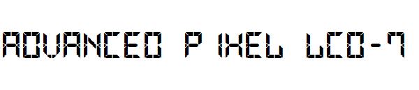 Advanced Pixel LCD-7