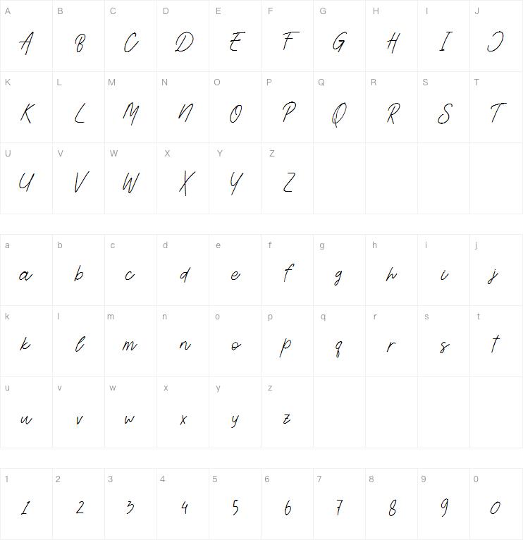 Aesthetik Script字体
