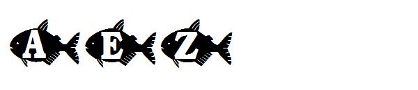 AEZ goldfish字体