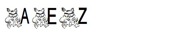 AEZ owlness字体