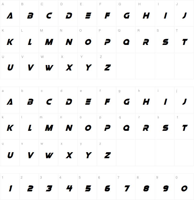 Affirmative字体