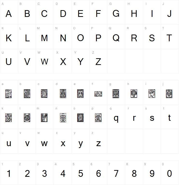 African Design字体
