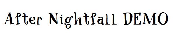 After Nightfall DEMO字体