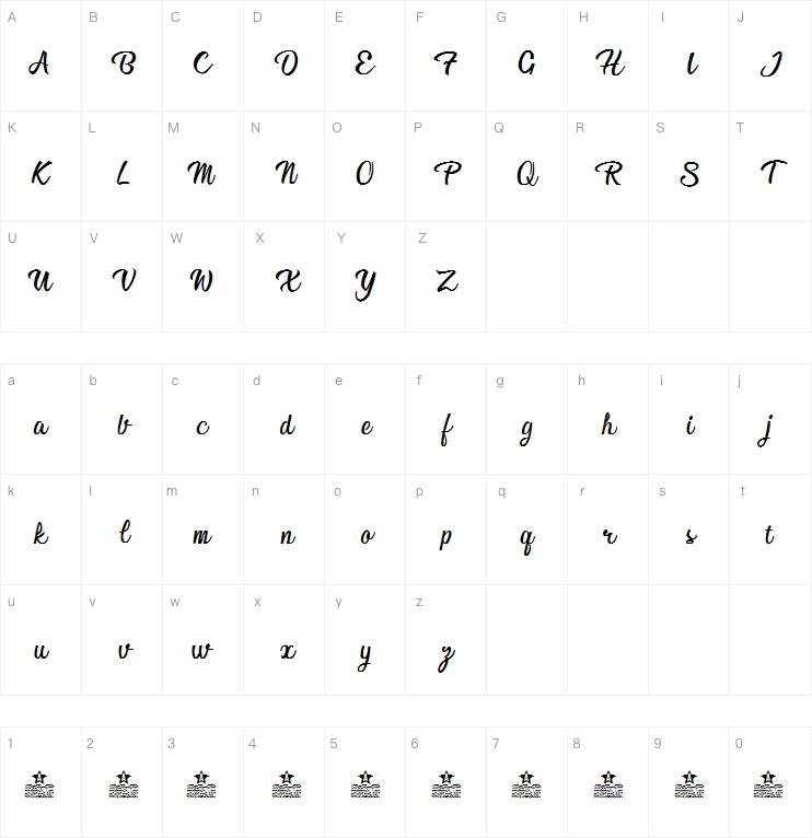 Afternoon in Stereo字体