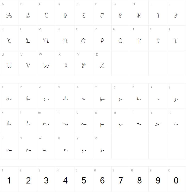 Agashi Signature字体